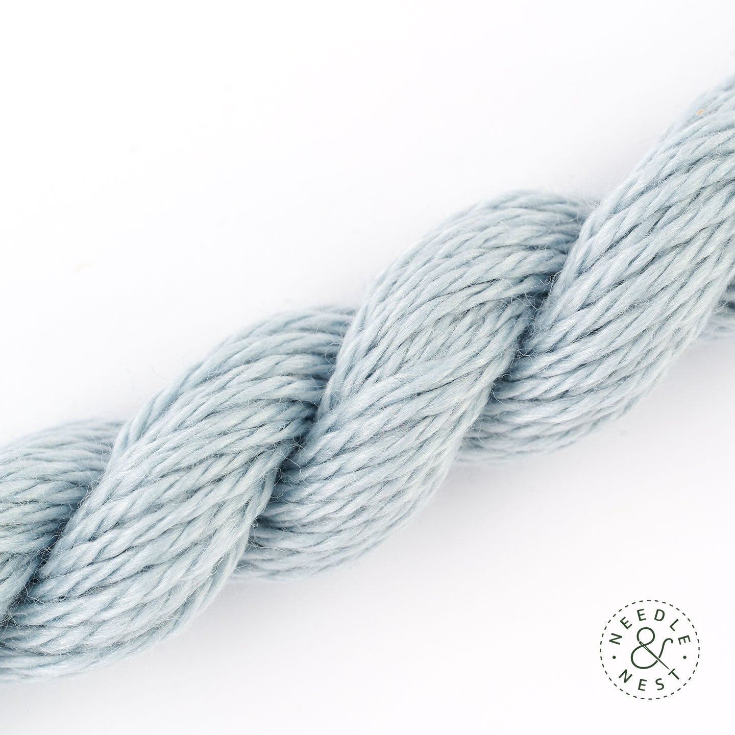 Silk & Ivory Slate Blue