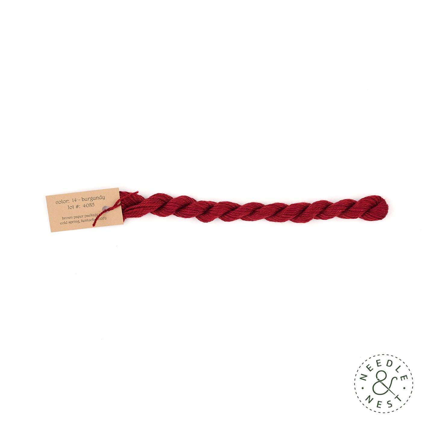 Silk & Ivory Burgundy
