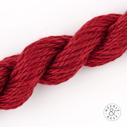Silk & Ivory Burgundy
