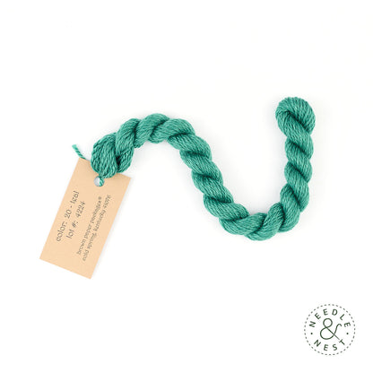 Silk & Ivory Teal