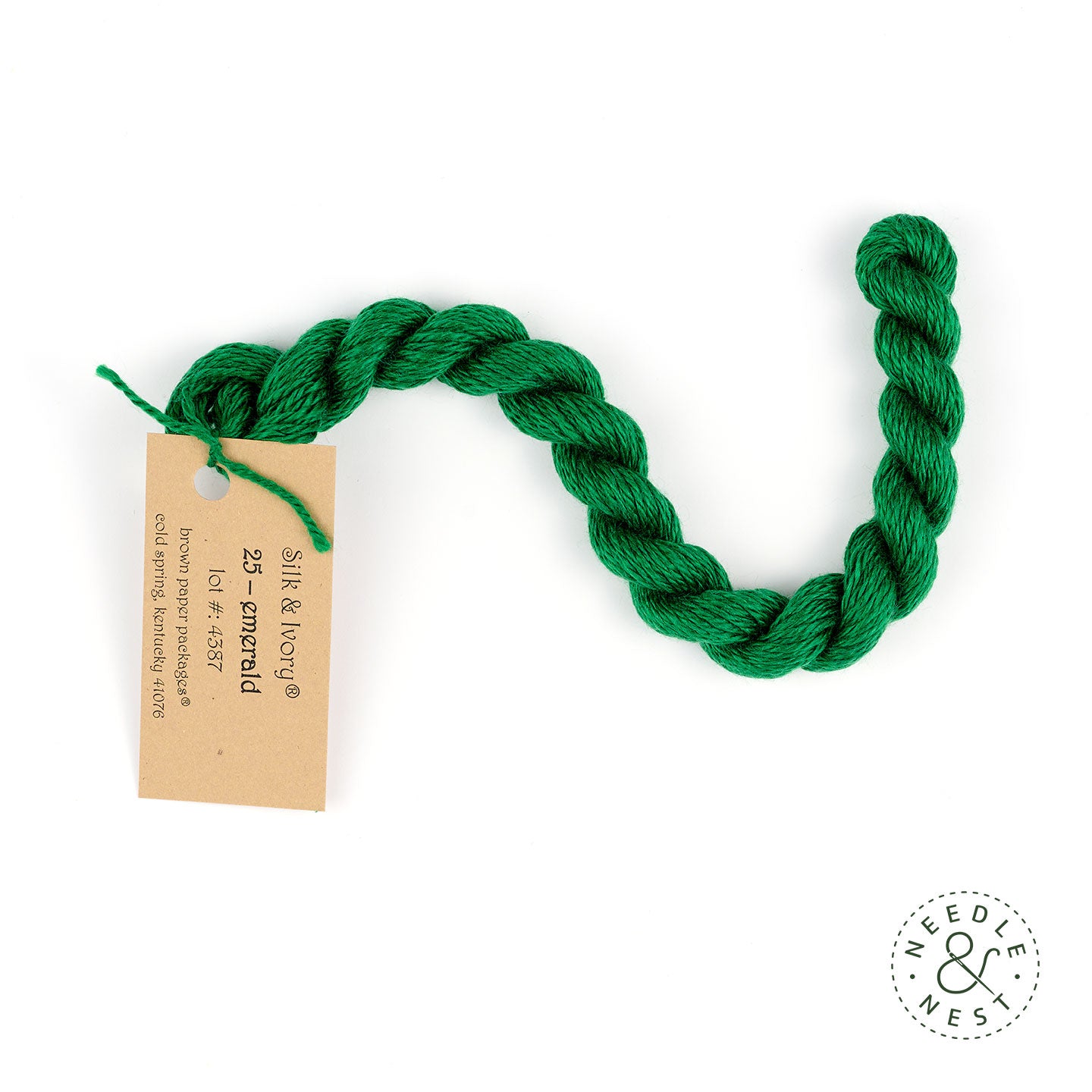 Silk & Ivory Emerald
