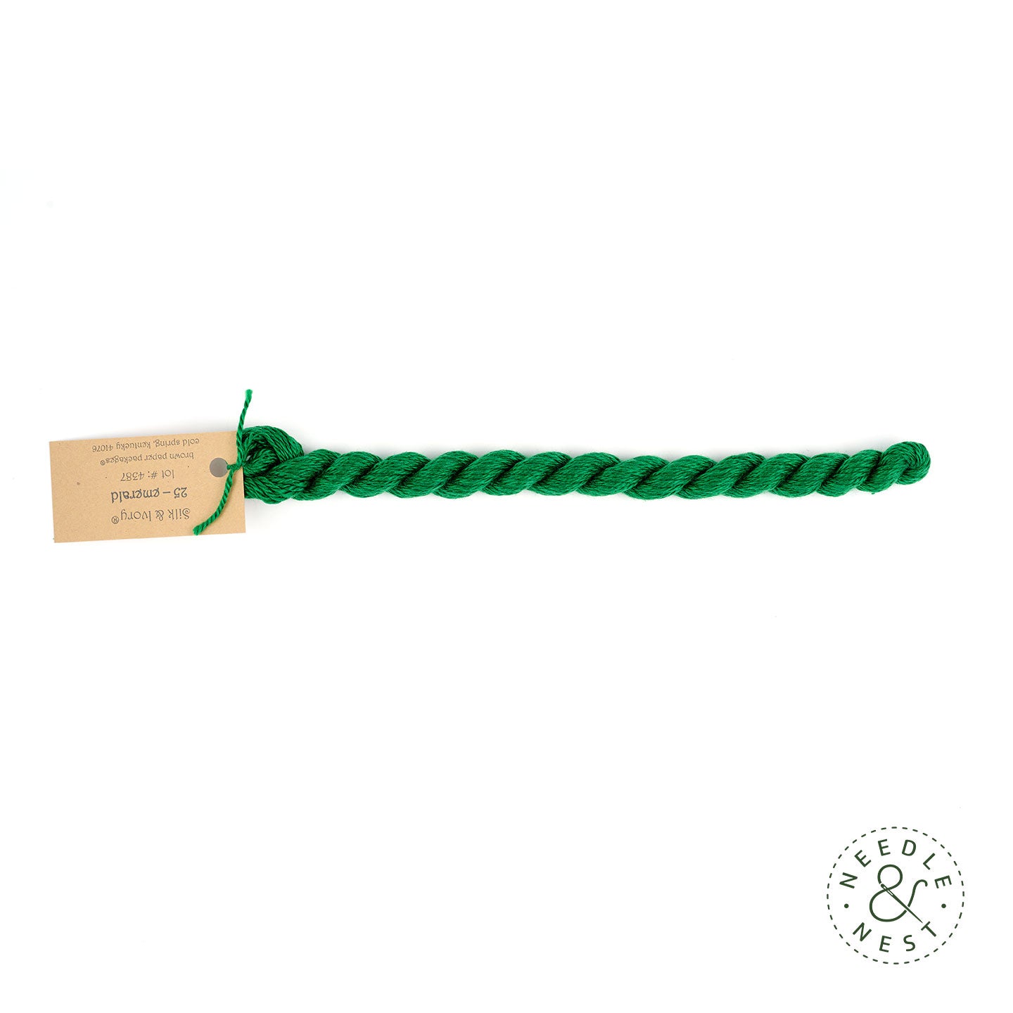 Silk & Ivory Emerald