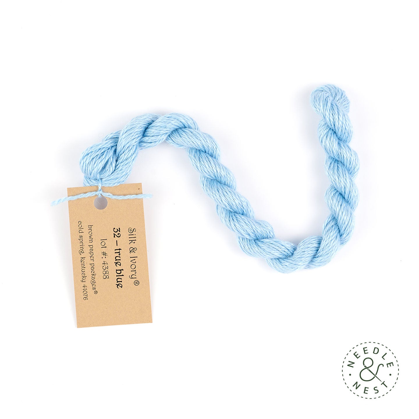 Silk & Ivory True Blue