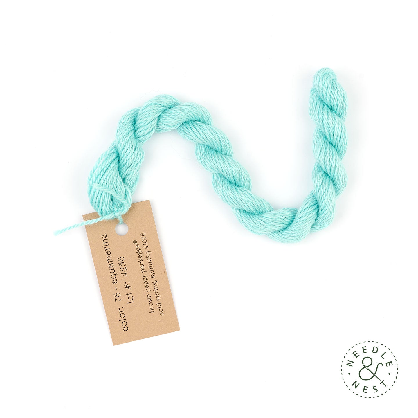 Silk & Ivory Aquamarine