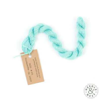 Silk & Ivory Aquamarine