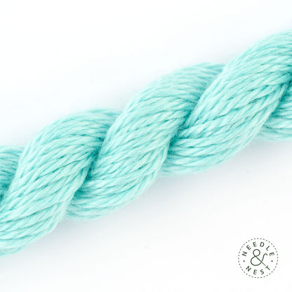 Silk & Ivory Aquamarine