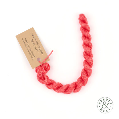 Silk & Ivory Lobster Thread on a White Background