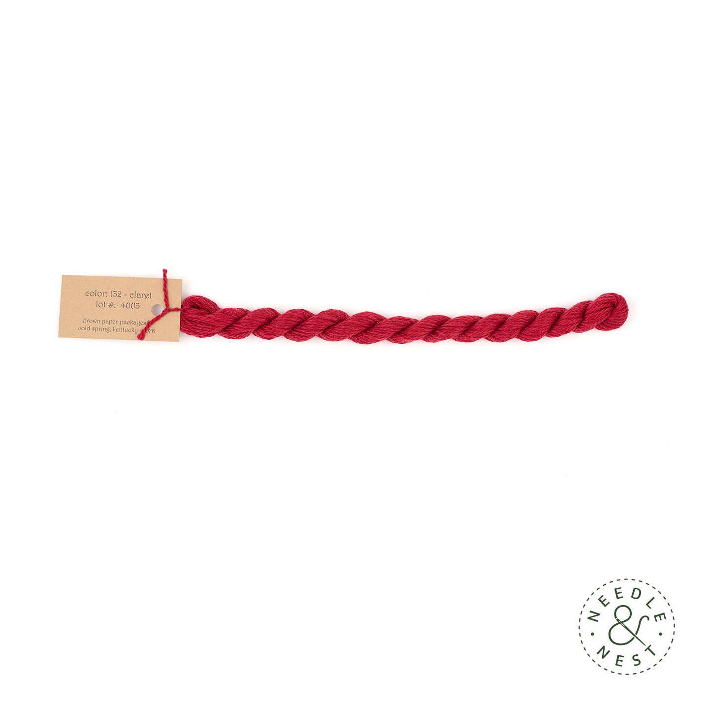 Silk & Ivory Claret