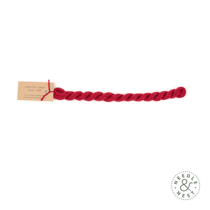 Silk & Ivory Claret