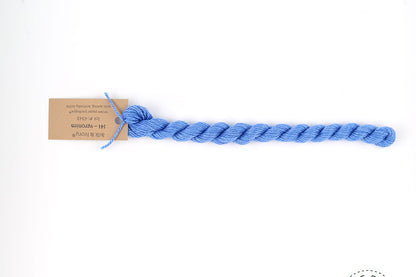 Silk & Ivory Veronica Thread on a White Background