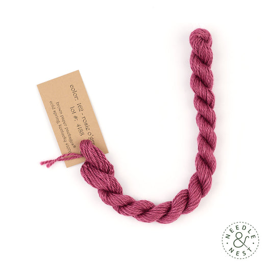 Silk & Ivory Rosie O'Grady Thread on a White Background