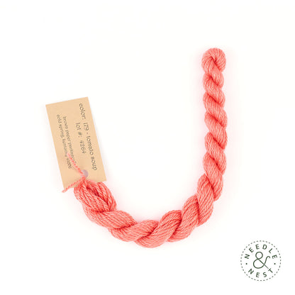 Silk & Ivory Tomato Soup Thread on a White Background