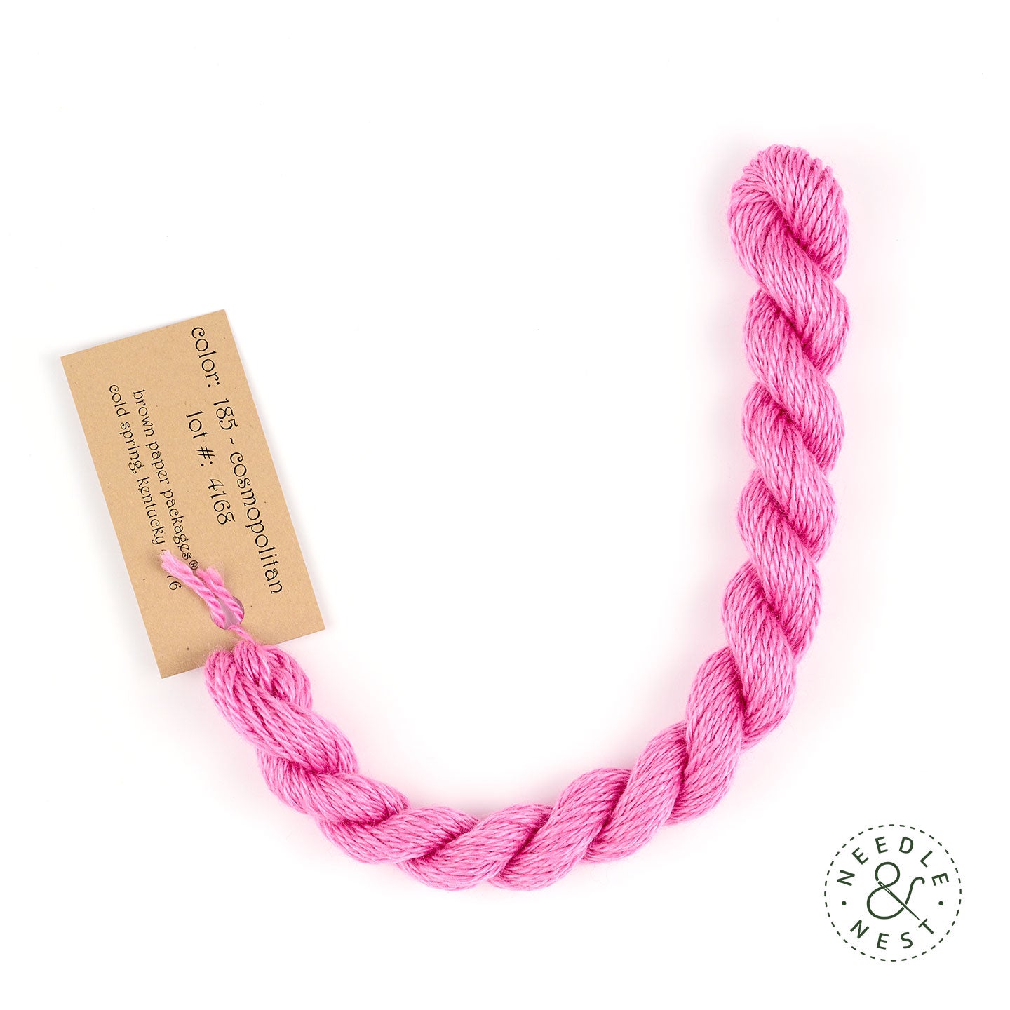 Silk & Ivory Cosmopolitan Thread on a White Background