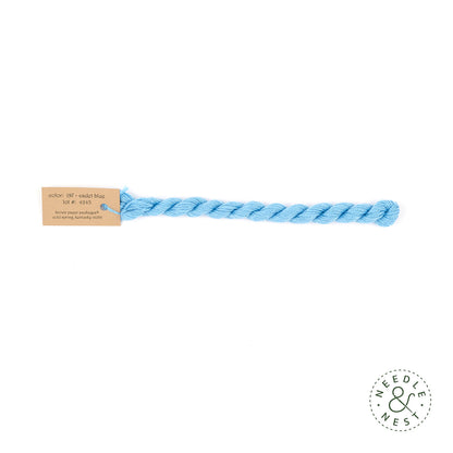 Silk & Ivory Cadet Blue