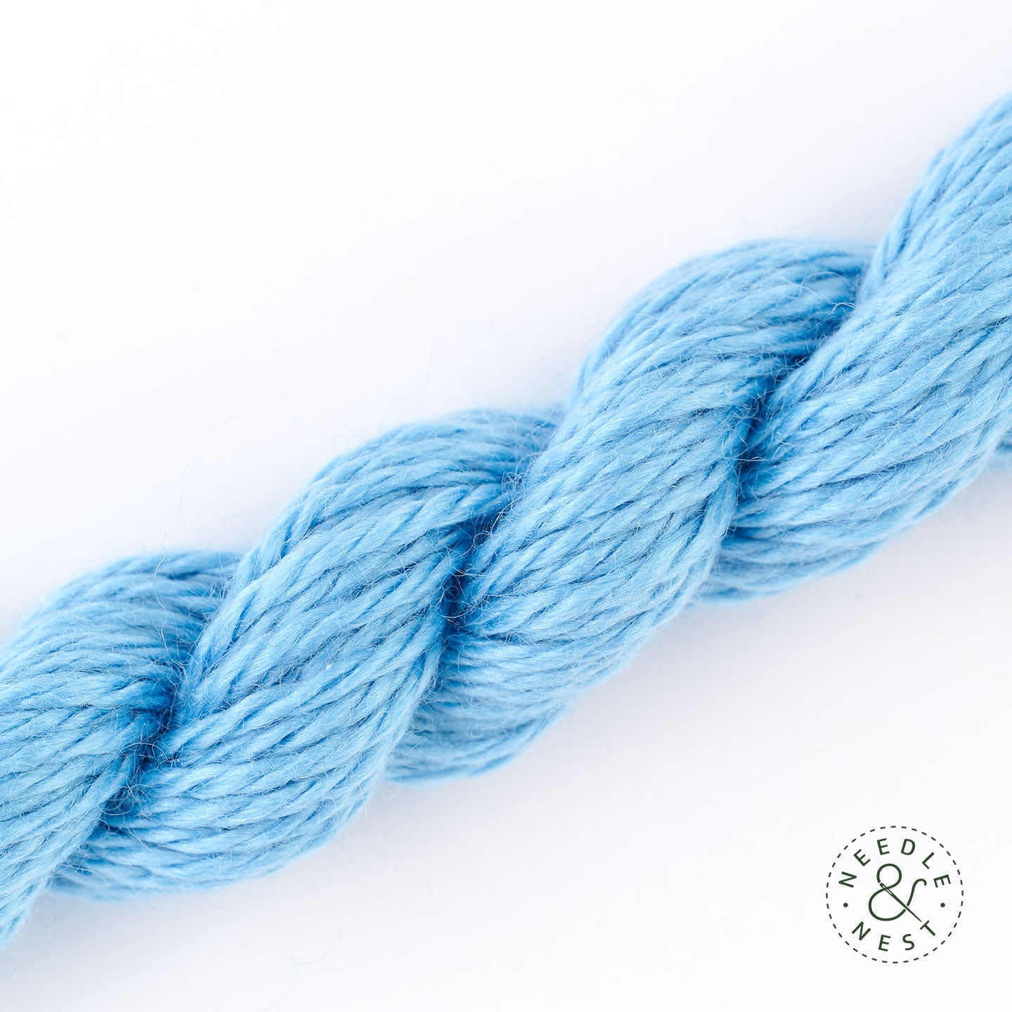 Silk & Ivory Cadet Blue
