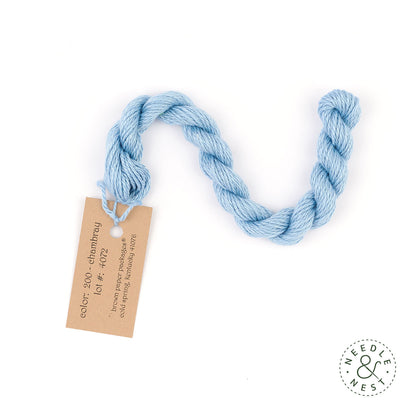 Silk & Ivory Chambray