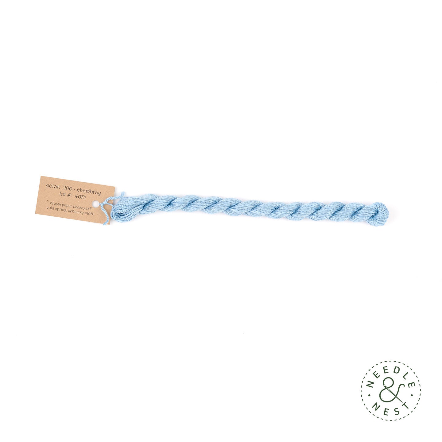 Silk & Ivory Chambray