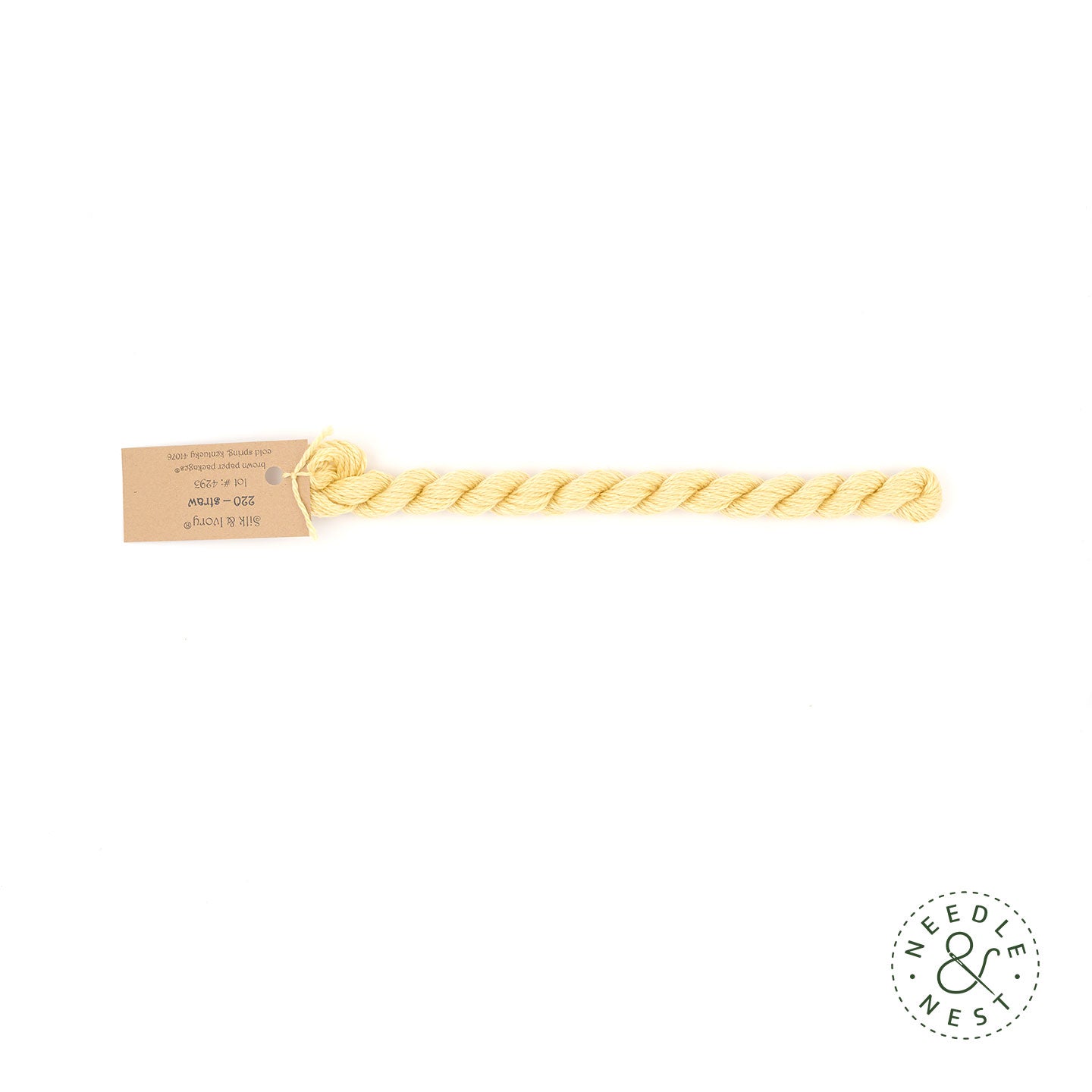 Silk & Ivory Straw