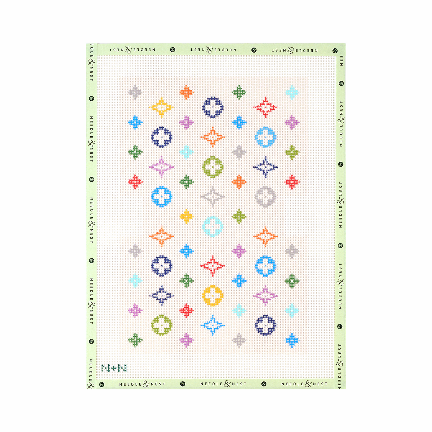 Colorpop Monogram Clutch