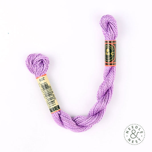 DMC 3 Pearl Cotton 209 Lilac