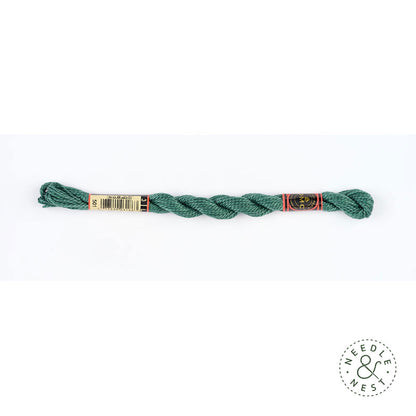 DMC 3 Pearl Cotton 501 Pond Green