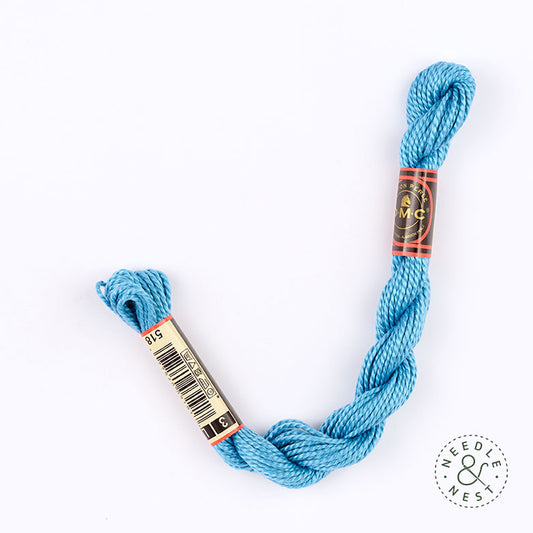 DMC 3 Pearl Cotton 518 Nattier Blue