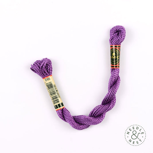 DMC 3 Pearl Cotton 552 Violet
