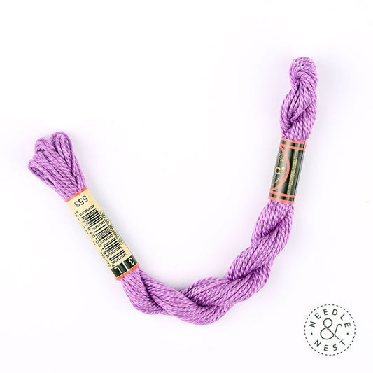 DMC 3 Pearl Cotton 553 Violet Amethyst