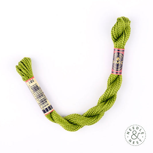 DMC 3 Pearl Cotton 581 Grasshopper