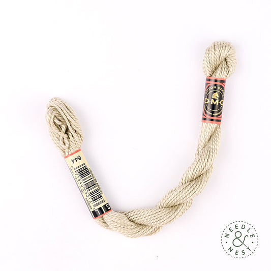 DMC 3 Pearl Cotton 644 Hemp