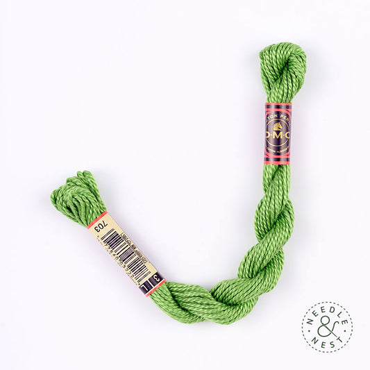 DMC 3 Pearl Cotton 703 Spring Green