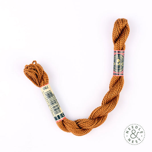 DMC 3 Pearl Cotton 780 Chestnut