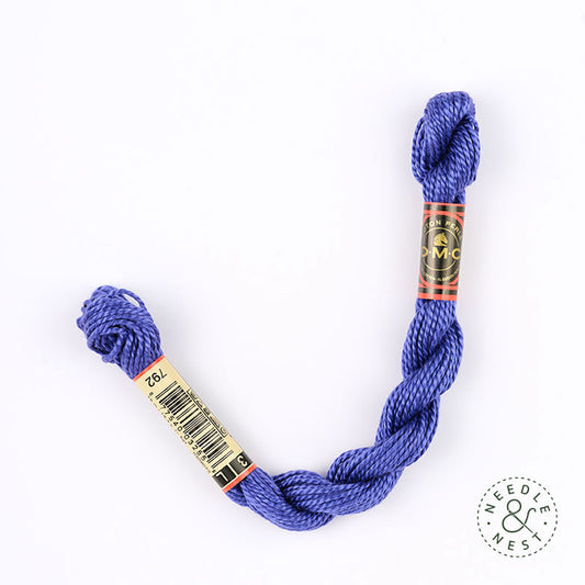 DMC 3 Pearl Cotton 792 China Blue