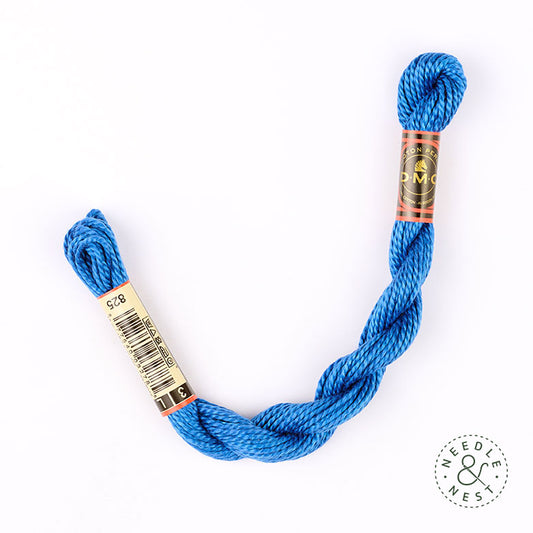 DMC 3 Pearl Cotton 825 Gentian Blue