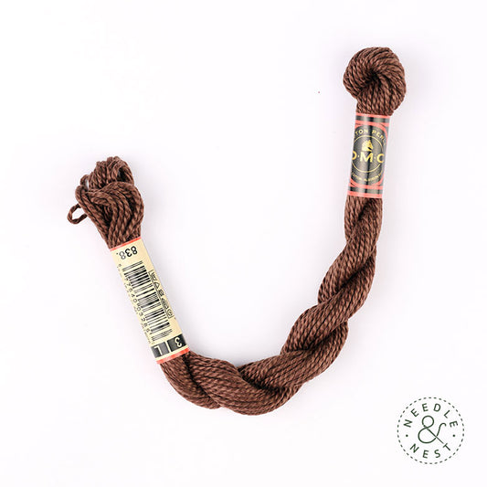 DMC 3 Pearl Cotton 838 Dark Wood