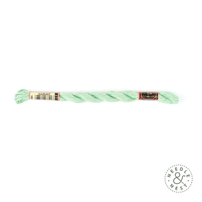 DMC 3 Pearl Cotton 966 Soft Green