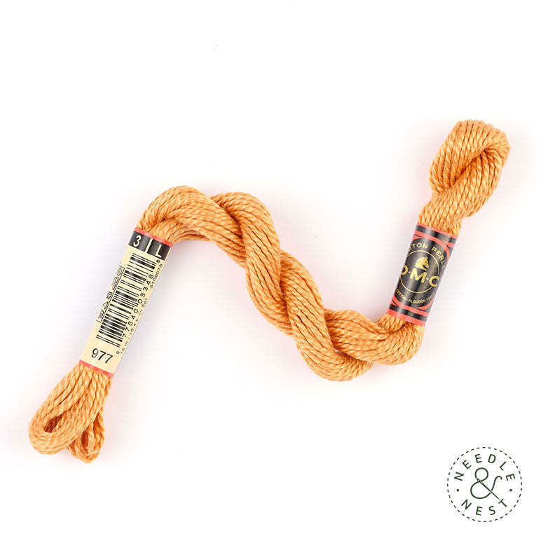 DMC 3 Pearl Cotton 977 Caramel