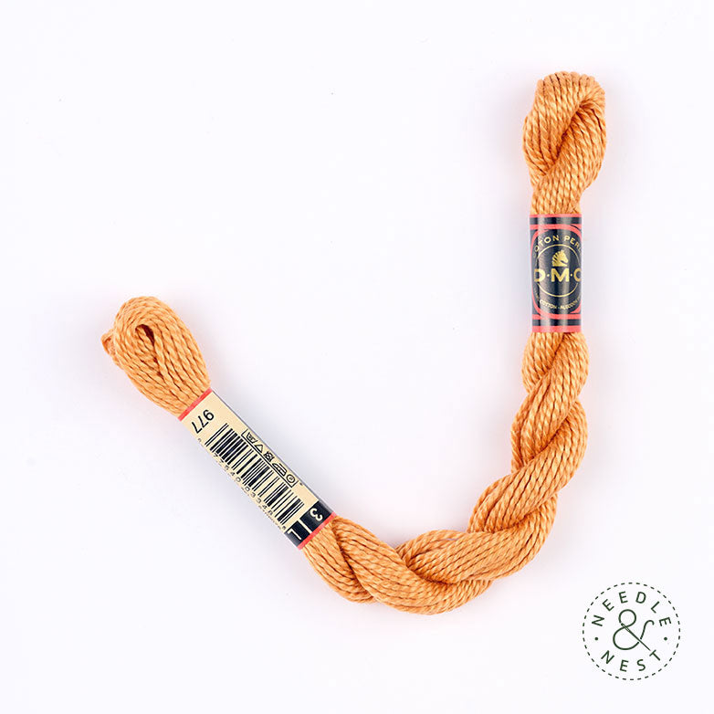 DMC 3 Pearl Cotton 977 Caramel