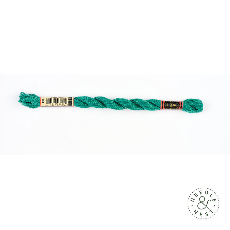 DMC 3 Pearl Cotton 991 Frog
